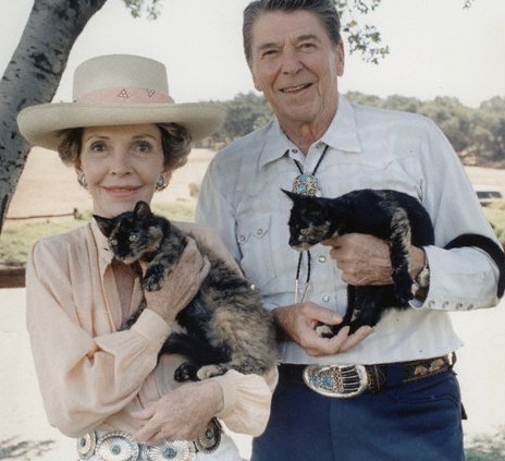 Ronald Reagan's cat