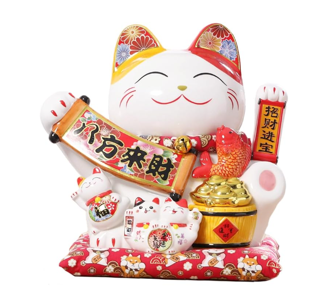 AMZ japanese lucky cat statute